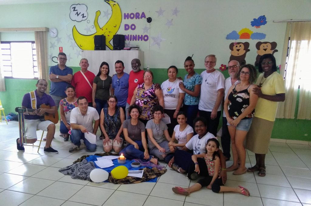 Encontro CEBI Arquidiocesano nas dependências doCentro de Educação Infantil Irmã Maria Angêla (CEIMA), com participação das Irmãs: Marinalva, Edvina e Neyla; das Aspirantes Flávia, Jarline e Kaysana e da Vocacionada Júlia